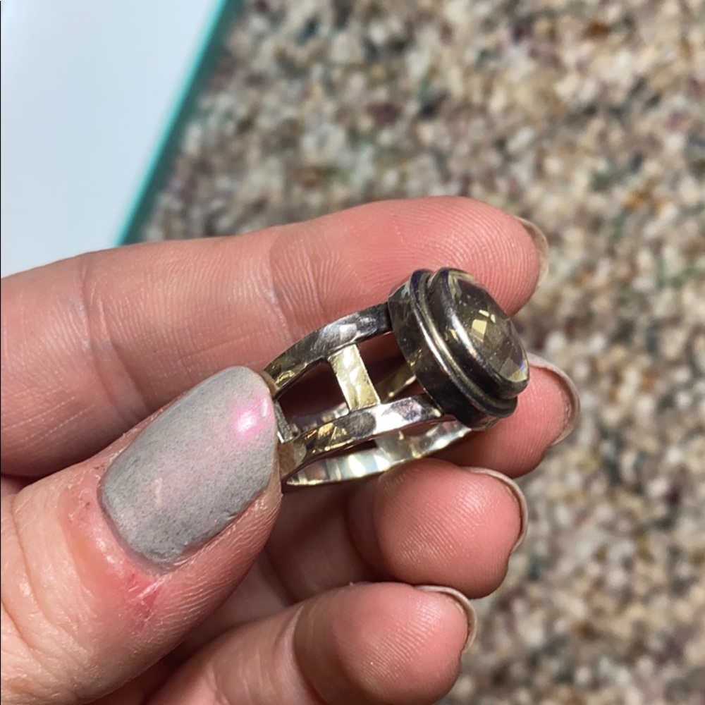 Snowflake quartz ring - Picture 2 of 8
